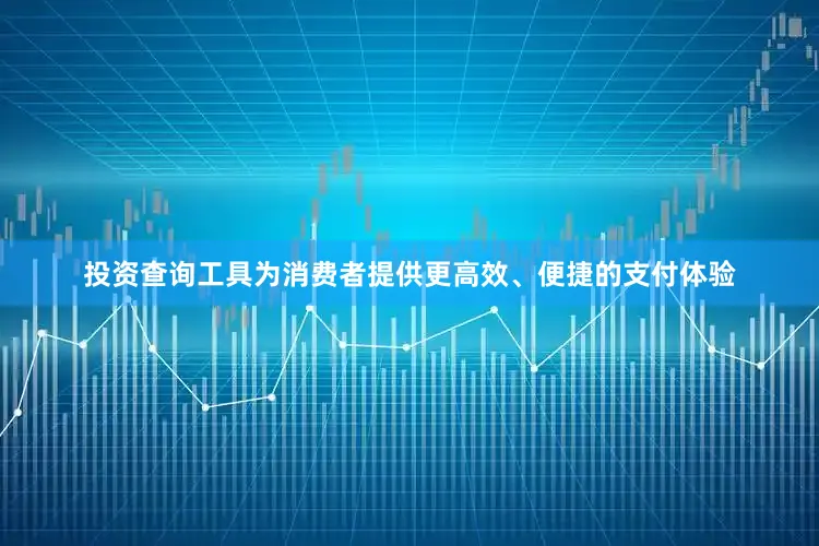 投资查询工具为消费者提供更高效、便捷的支付体验